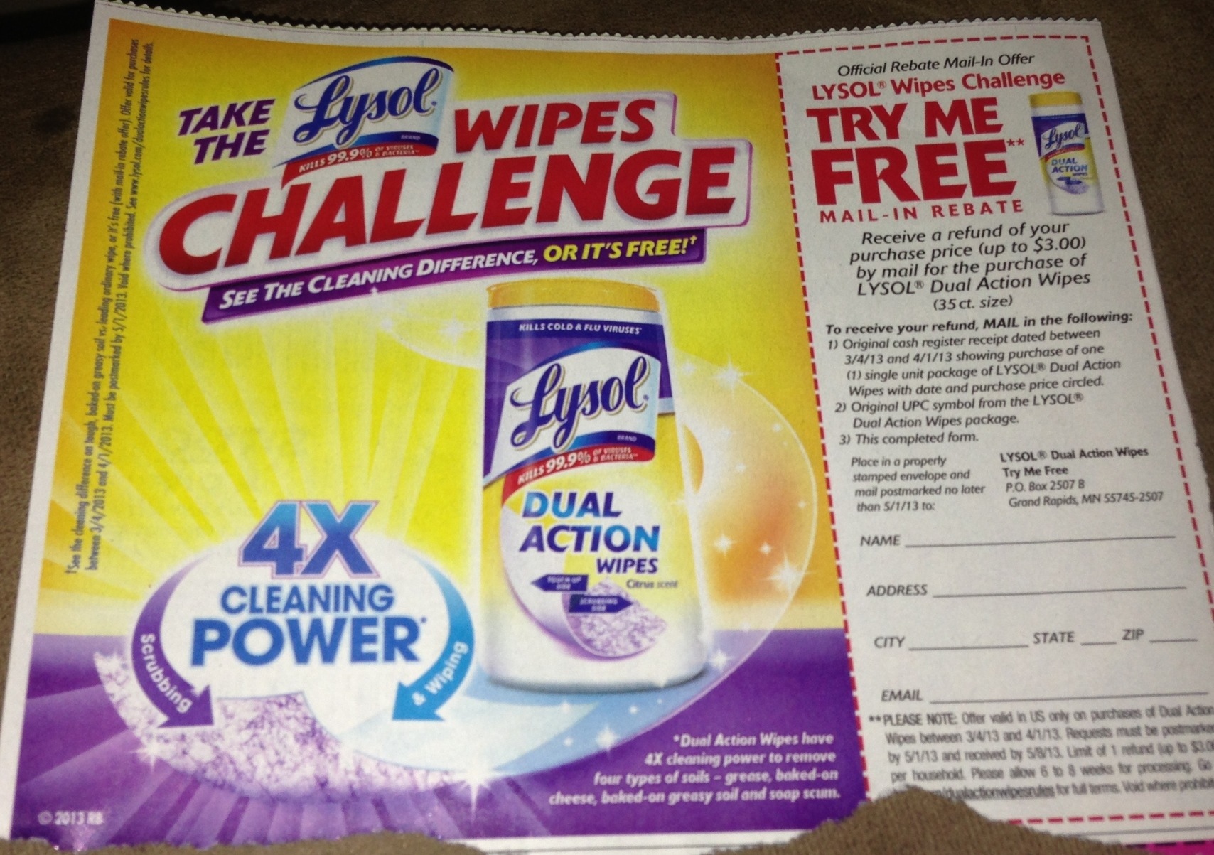 last-day-for-try-me-free-lysol-wipes-rebate-who-said-nothing-in-life