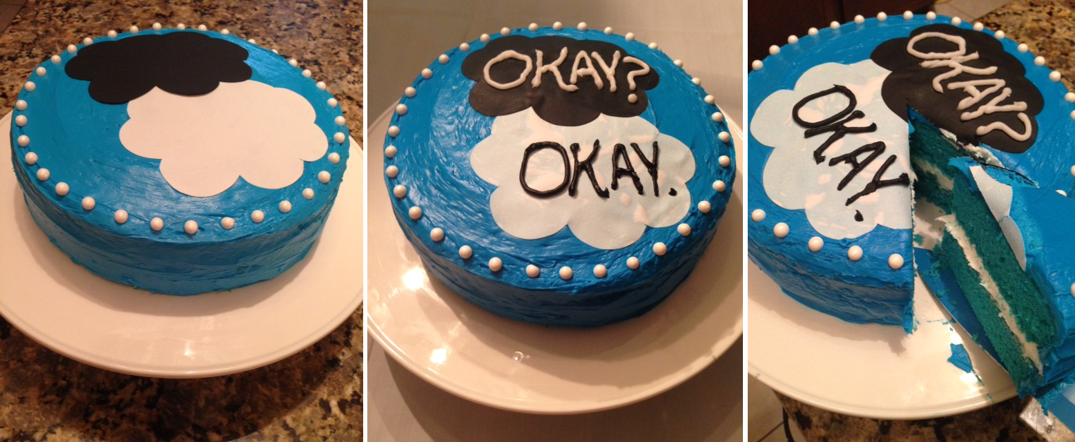 Fault in Our Stars Cake
