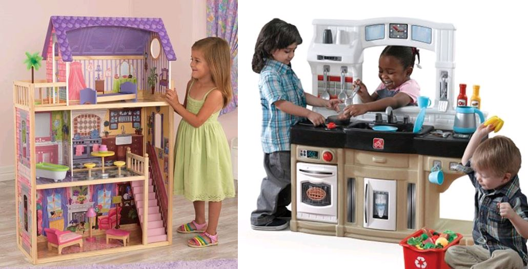 Great Deal on KidKraft Dollhouse and Step2 Play Kitchen at Kohls - Who Said Nothing in Life is Free?