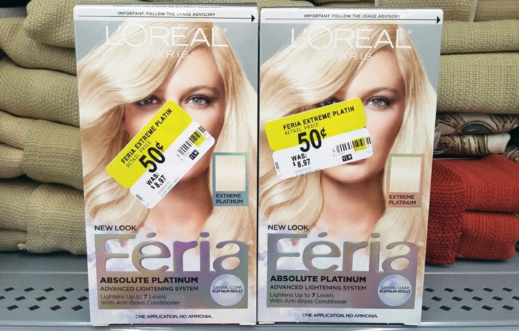 Money Maker on L'Oreal Paris Feria Absolute Platinum Hair Color at Walmart