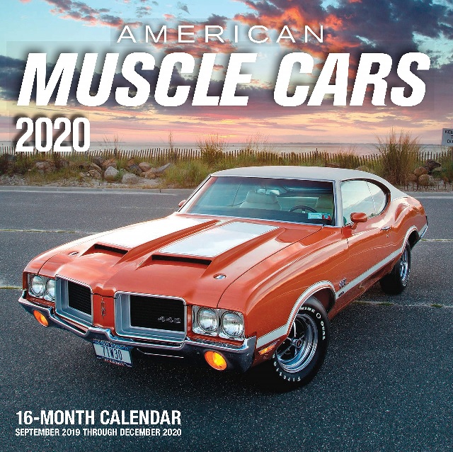 American Muscle Cars 2020 Calendar